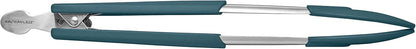 Rachael Ray Lil' Huggers Lazy Locking Cooking Tongs, Dishwasher Safe, 2-Piece Salad Serving Tools, Marine Blue