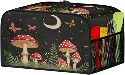 Slow Cooker Cover for 6/7/8 Quart, Mushroom Keep Kitchen Appliance Clean, Oval Kitchen Accessories