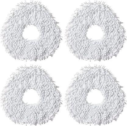 Reusable Mop Cloth for Robot Sweeping - Narwal T10 Accessories Parts Microfiber X4 Mop (4)