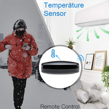 Smart IR Remote Control,All in One IR Blaster Control, Universal WiFi Infrared Remote Control for TV DVD Air Conditioner STB etc,Compatible with Alexa, Google Assistant