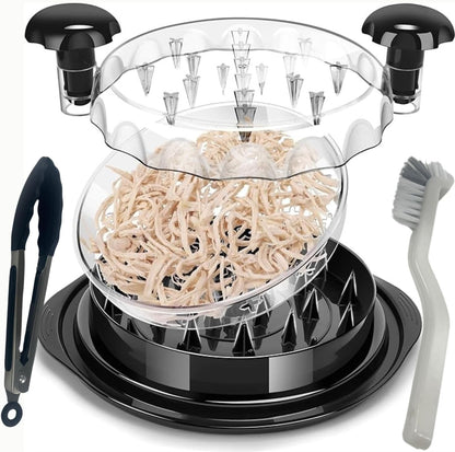 Generic Large Chicken Shredder Tool Twist Action- Visible Chicken Breast Meat Shredding, Ergonomic Anti-slip Handle