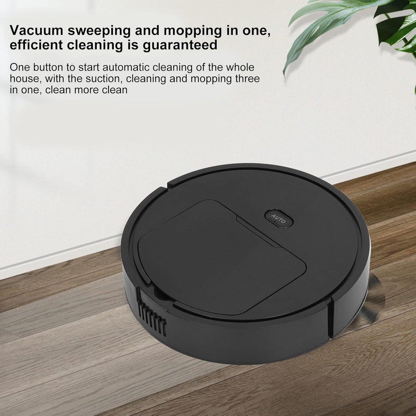 Marhynchus 3 in 1 Sweeping Robot Mop - Household Smart Sweeper Robot for Vacuuming and Mopping