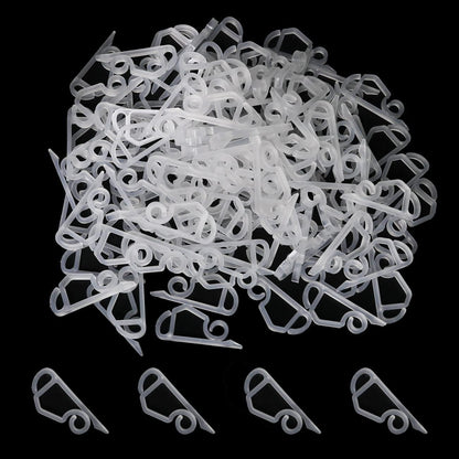 WHYHKJ 120PCS Outdoor Lighting Hooks, Christmas Light Clips, Hanging Gutter Hook Outdoor Light Clips for Halloween