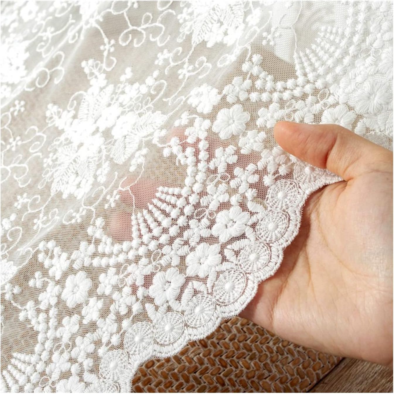 Insparkle Living 36"-Vintage Short Lace Table Runner Small Lace Runners Doilies Dresser Scarf for Bedroom, End Table