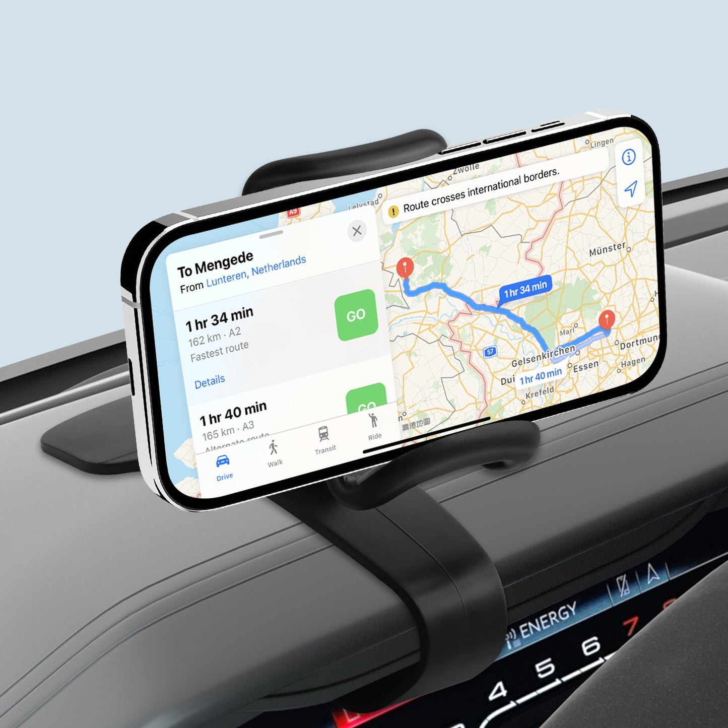 Universal Car Phone Holder Mount,360°Rotation Dashboard Phone Holder for Your Car Accessories,car Phone Mount with 4 to 7" Smartphones