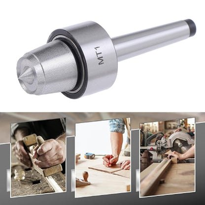 Wood Lathe Live Center MT1, 3.82''x1.3''High Turning Tool for Smooth Rotation Accurate Accessory Woodworking and Metalworking Projects Performance DIY Professional Use Fits MT1 Taper Spindles