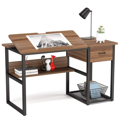 LITTLE TREE Drafting Table Artist Drawing Computer Desk