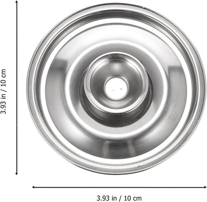 Hemoton Frying Pan Lid, Stainless Steel Universal Lid for Pots, Pans, Skillets - Replacement Frying Pan Cover