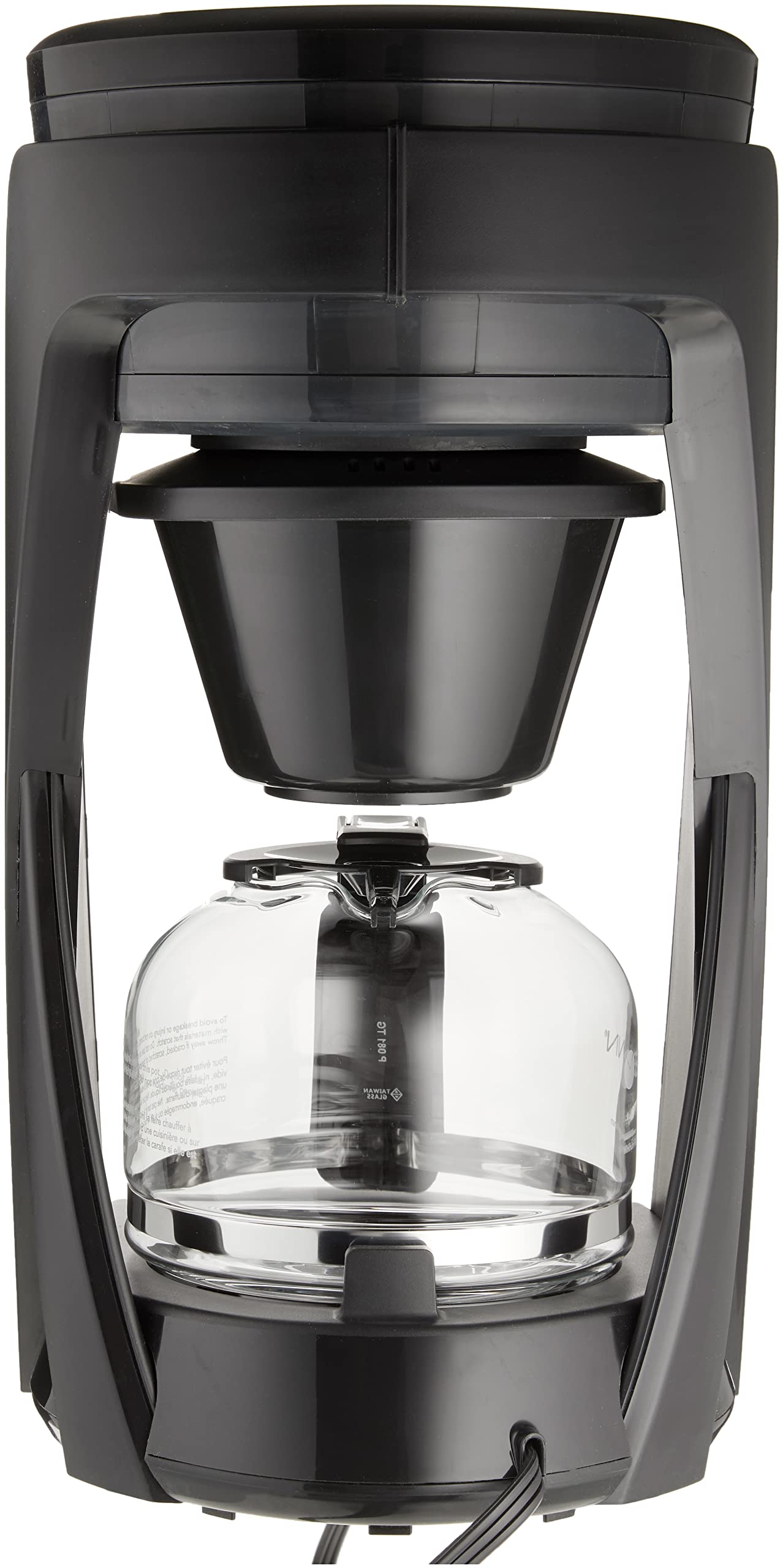 BUNN HB Heat N Brew Programmable Coffee Maker, 10 cup, Stainless Steel, 46500.0003