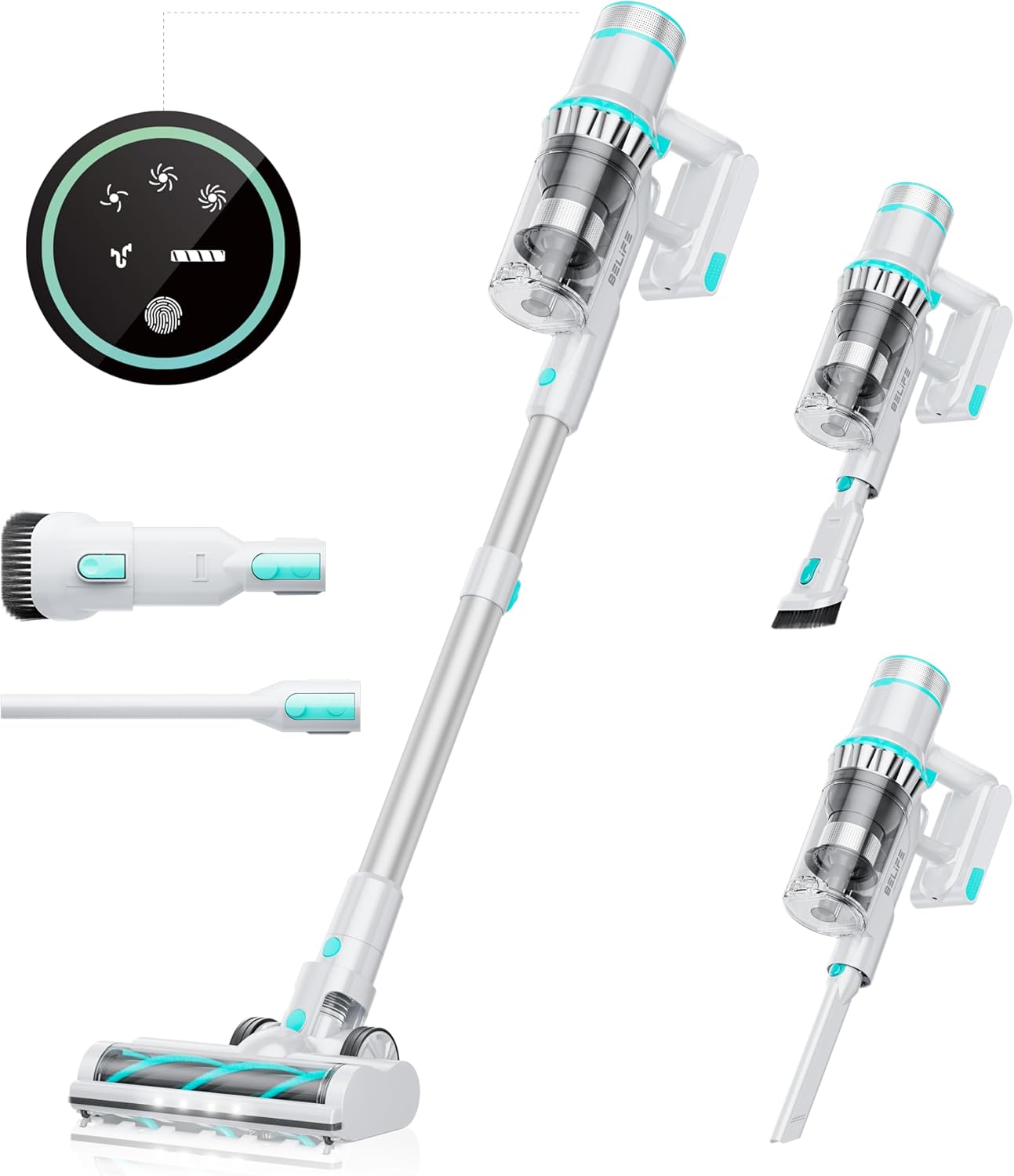 Belife Wall Hanging for White BVC11 Vacuum Cleaner