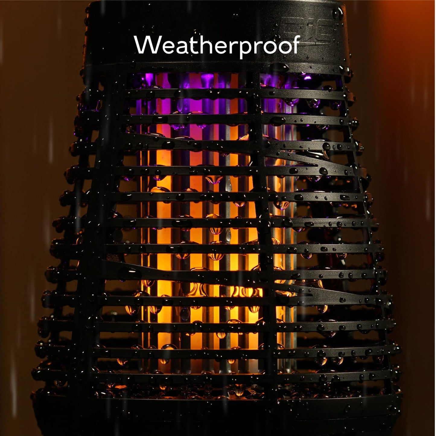 PIC Portable Solar Insect Killer Torch (FLPT), Bug Zapper and Flame Accent Light, Kills Bugs on Contact