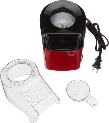 Brentwood 8-Cup Hot Air Popcorn Maker in Red