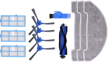 Robotic Vacuum Cleaner Replacement Filters, Compatible with Proscenic 850T Sweeping Robot