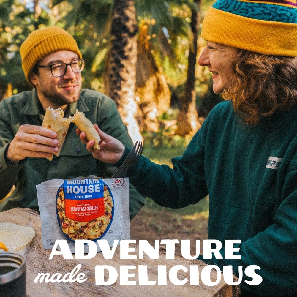 Mountain House Pad Thai with Chicken | Freeze Dried Backpacking & Camping Food | Gluten-Free | 2 Servings