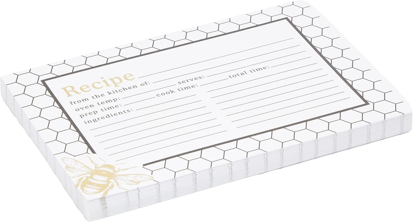 C.R. Gibson Honeycomb Hive Recipe Cards (Q12-25361)