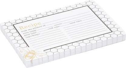 C.R. Gibson Honeycomb Hive Recipe Cards (Q12-25361)
