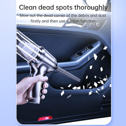 Handheld Car Vacuum Cleaner, 19000Pa Cordless Mini Air Duster & Hand Pump, 3 in 1 Portable Vacuum Cleaner for Car,