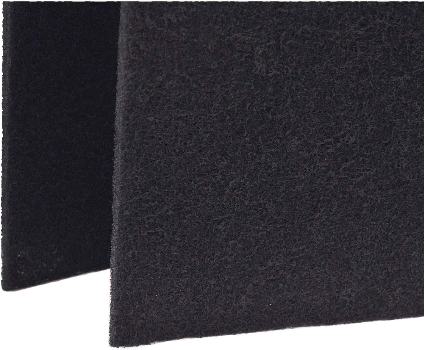 Universal Cut To Fit Carbon Activated Air Filter - Replacement Charcoal Filters, Pre Filter Carbon Sheet for Air