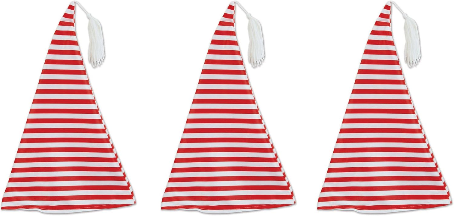 Beistle Christmas Hats, Santa & Mrs Claus Festive Headwear for X-Mas Parties, Parades & Family Gatherings