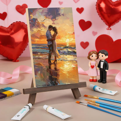 8 Pack 6 x 12 inch Wood Panel Boards,Unfinished Wood Frames for DIY Art Projects, Square Canvas for Painting, Pouring, Arts Use with Oils, Valentine's Day Halloween Christmas Decorative Panel Canvas