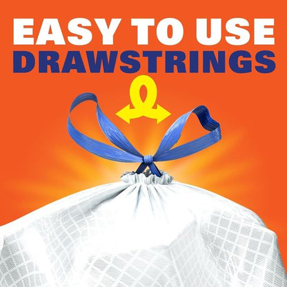 Hefty Ultra Strong Kitchen Trash Bags - Citrus Twist Scent, 13 Gallon, 20 Count