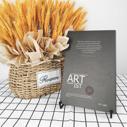 Cookbook Stand Holder: Recipe Book Holder for Kitchen, Decorative Plates Stands, Tabletop Display