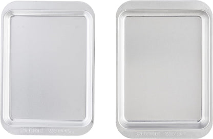 Nordic Ware Naturals 3-Piece Compact Pan Set - Toaster Oven & Air Fryer Safe | Perfect for 1-2 Portions