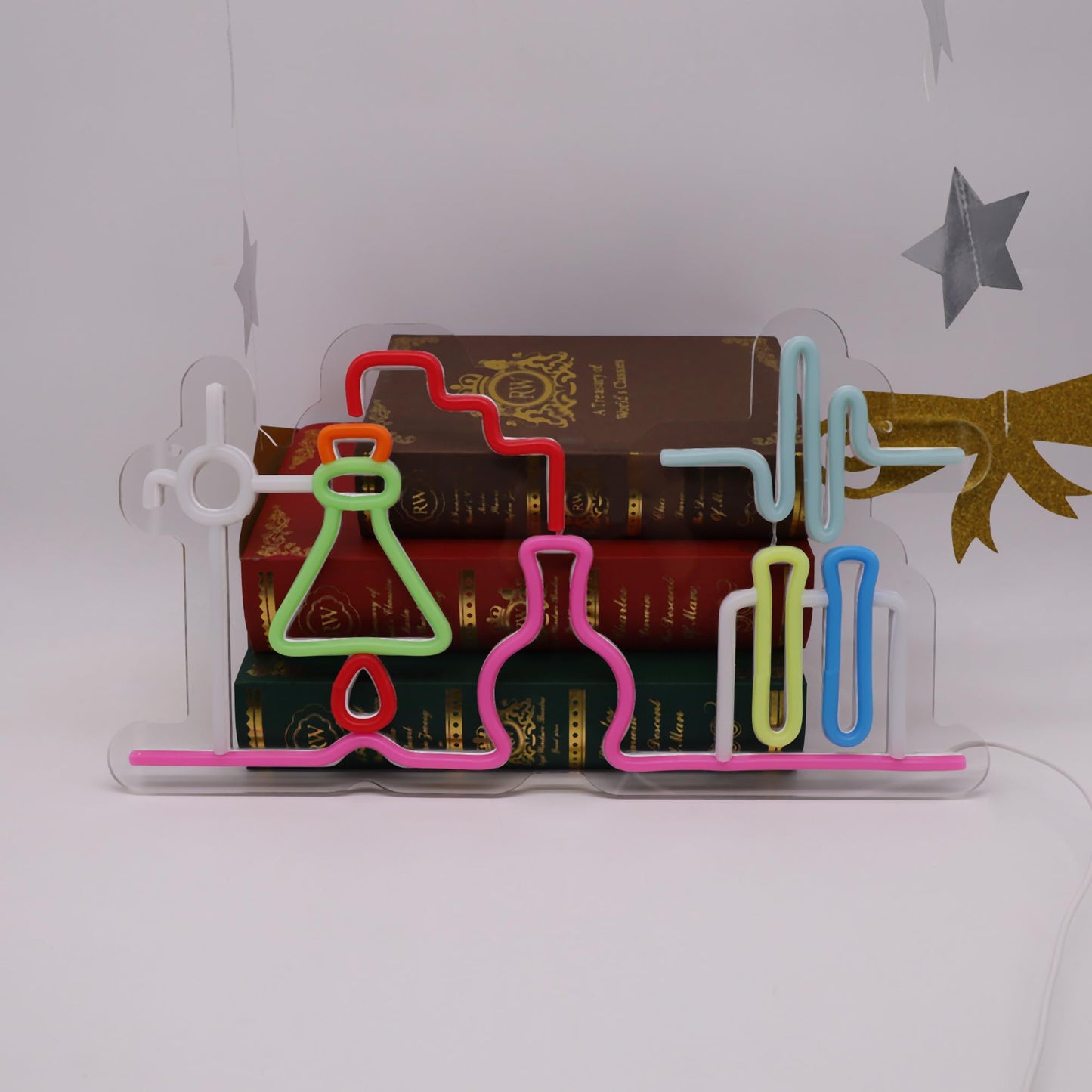 Science Neon Sign Chemical Testing Kit Neon Light for Chemical Classroom Decor,Sturdy room decor,Student Gift,Teacher Gift,All Art