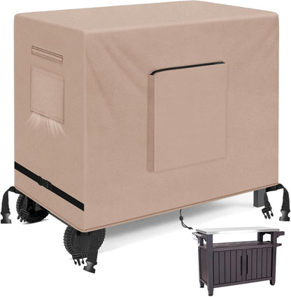 PC3401S PC3401B, 52 inch Cart-52 22 36 Inch, Kovshuiwe Outdoor Dining Cart Cover - Heavy Duty Waterproof Cover
