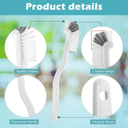 5 Piece Cleaning Dish Scrub Brush Kitchen Sink Bathroom Brushes, Household Pot Pan Dishwasher Edge Corners Grout Deep