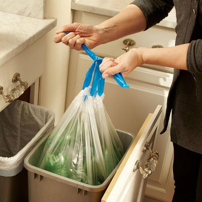 Hefty Recycling Trash Bags, Clear, 30 Gallon, 36 Count