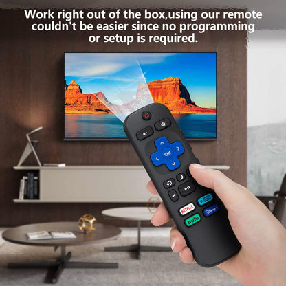 Voice Remote Replacement for TCL Android Smart TVs,RC813 with Google Voice Function