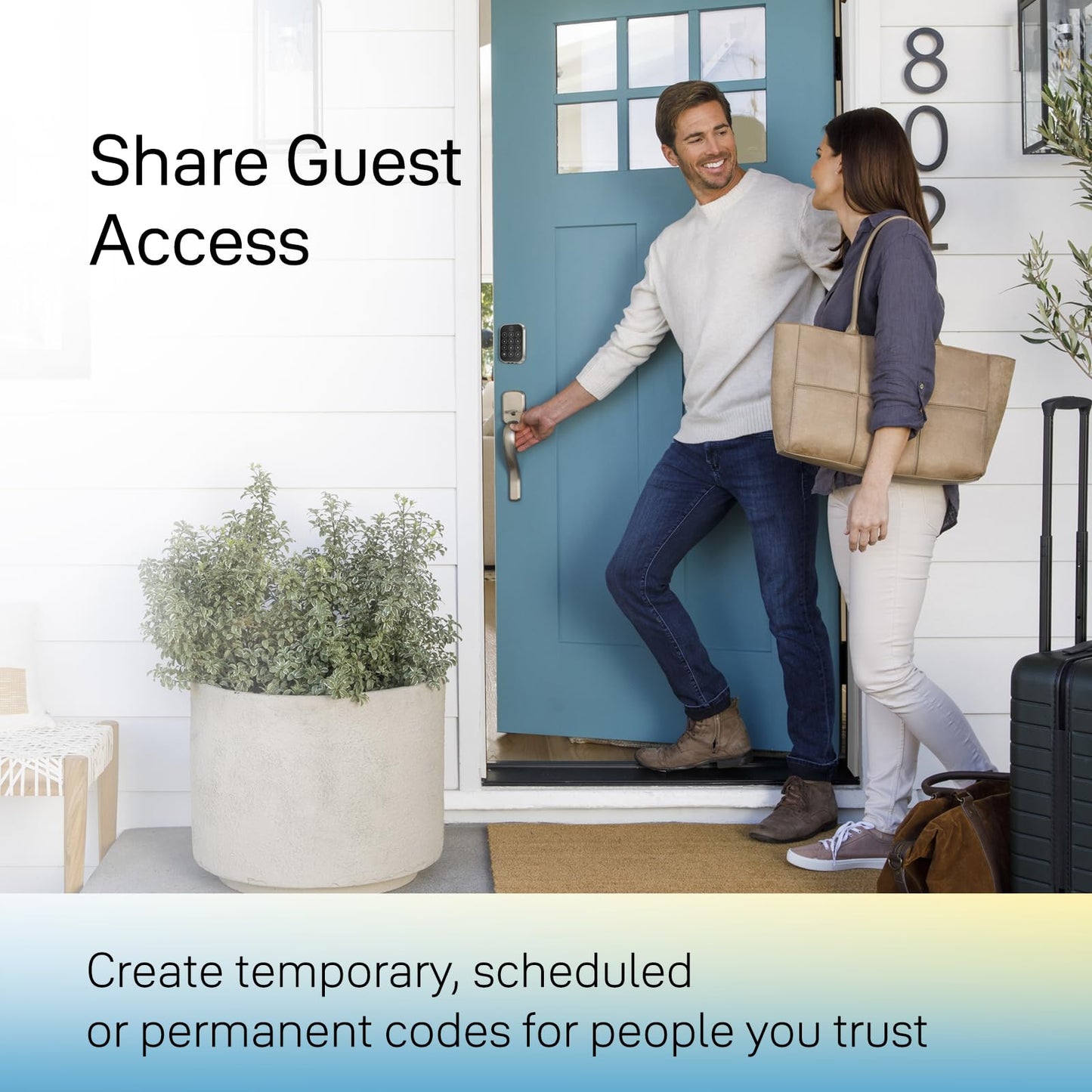 Yale Security Assure Lock 2 Plus Apple Home Keys (Tap to Open) Deadbolt, Satin Nickel Smart Keyless Entry Door Lock with Wi-Fi Connected Keypad for Code Entry and Remote Access, YRD450-N-WF1-619