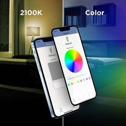 Feit Electric Smart Light Bulbs, 2.4Ghz WiFi Light Bulbs, No Hub Needed, Works with Alexa and Google, Dimmable 60 Watt = LED 9W, OM60/950CA/AG/3, 5000K Day Light, 3 Pack