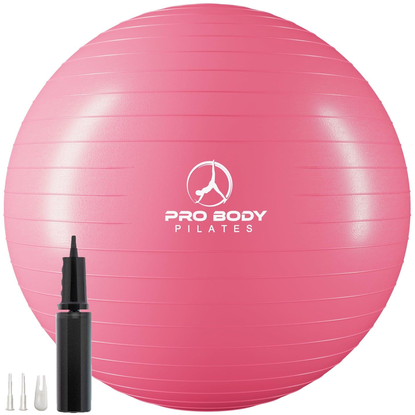 ProBody Pilates Exercise Ball - Multiple Sizes Gym Grade Balance Ball for Fitness, Yoga, Workout, Pregnancy & Physical Therapy