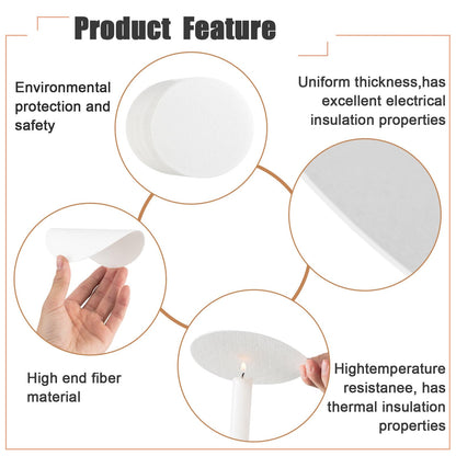 Tujoe 1 Pcs Large Microwave Kiln with 50 Pcs Kiln Paper Professional Glass Jewelry DIY Tools Pottery Kit for Home Use Glass Fusing Melting Jewelry Making Fuseworks Beginners