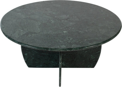 Meridian Furniture Formentera Green Marble Coffee Table