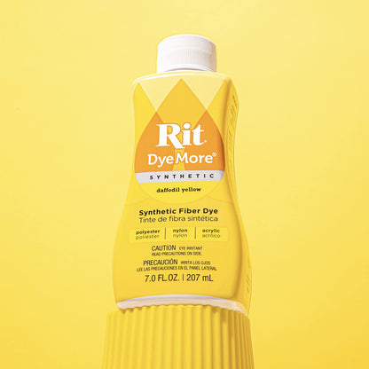 Rit DyeMore Liquid Dye, Daffodil Yellow 7 Fl Oz (Pack of 1)