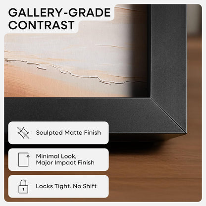 15x21.25 15 21.25 21.25x15 15by21.25 Set 1 Homeforia Black Puzzle Frame, High End Metal x Picture Frames without Mat