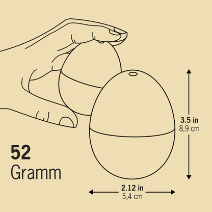 Turtle BeepEgg – Egg Timer for Boiling Eggs – Musical Egg Cooker for Soft, Medium, Hard Boiled Eggs – Food Safe – Singing Floating Egg Timer – Egg Cooker for 3 Levels of Doneness - Brainstream