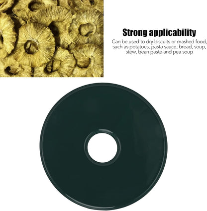 Dark Green Silicone Leak Proof Food Dehydrator Water Tray, Leather Plate for Food Dehydrator