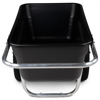 Smart Carts Premium Yard Cart - Strong, Lightweight, and Perfectly Balanced (20" Air Filled Wheels)