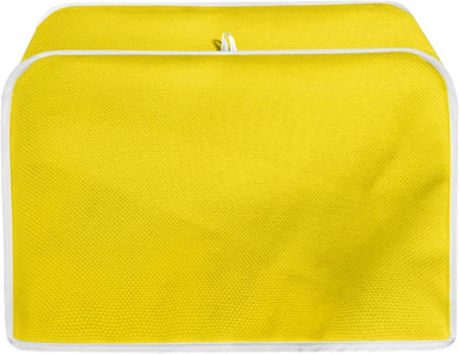 Yellow Toaster Dust Cover, Universal Storage Bag for 2 Slice Bread Toaster, Small Appliance Cover