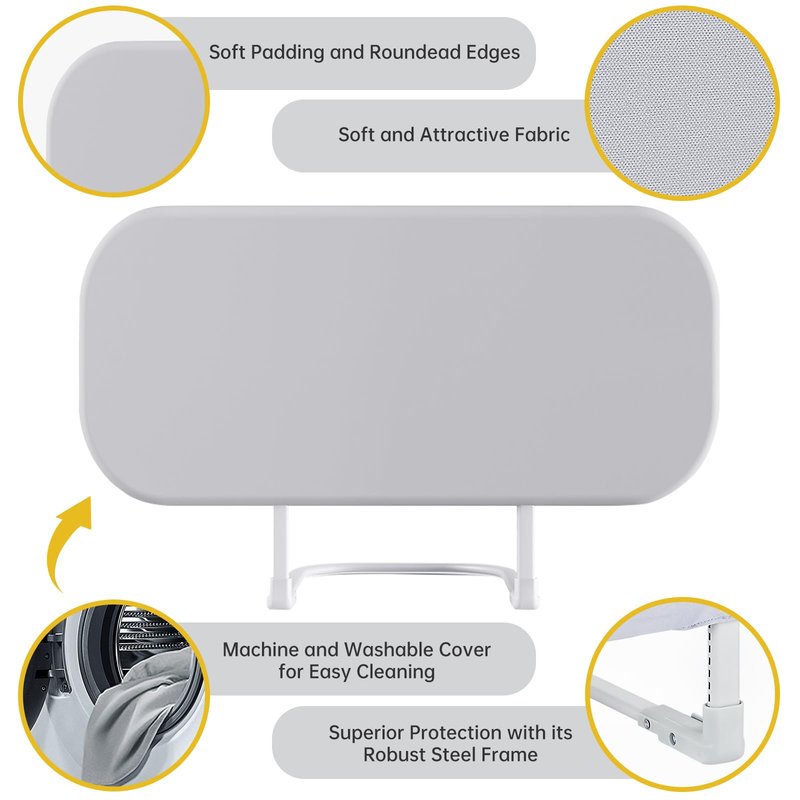 strenkitech Toddler Bed Rails for Travel - Baby Guard Bed Rail Portable for Crib, Twin, Queen, Full, King Size Beds - Easy to Assemble, Safety Bed Side Rail for Toddlers and Kids