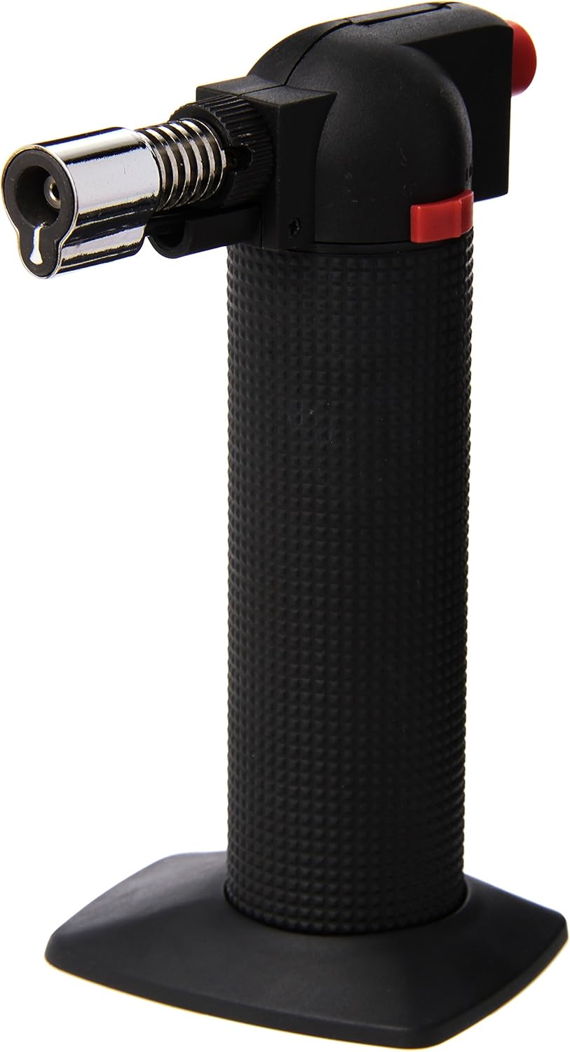 Fox Run 4846 Butane Crème Brûlée Chef Torch, Black, 2 x 4 x 5.75 inches