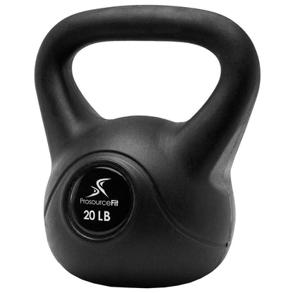 ProsourceFit Vinyl Plastic Kettlebell from 10, 15, 20, 25, 30 and 35 lbs