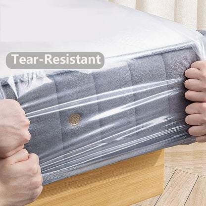 Plastic Mattress Bag for Moving Storage, Mattress Protector Cover ,Mattress Bag for Disposal (Queen)