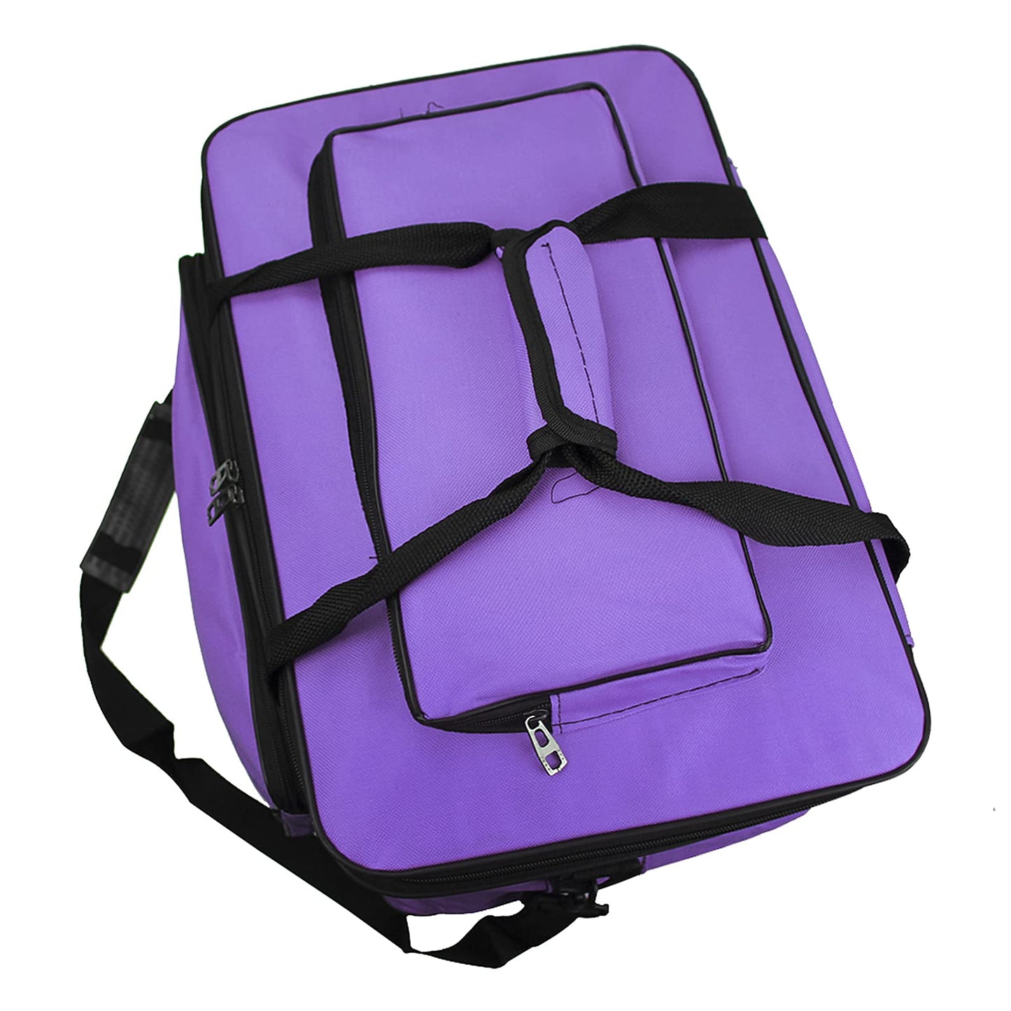 Large Capacity Art Supply Storage Bag with Straps, Waterproof Art Craft Drawing Supplies Storage Tote Bag Portable Travel Bag