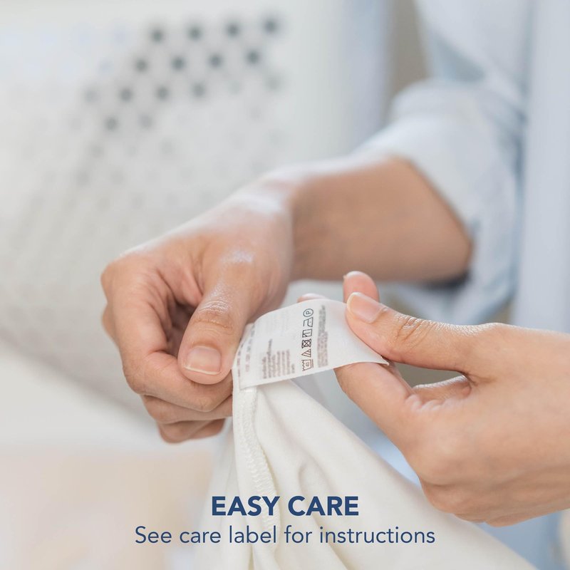 Serta Cool Air Waterproof Mattress Protector, 54" x 75" Soft and Breathable Mesh Cooling Mattress Topper, 18" Elastic Deep Pocket for Secure Fit, Full
