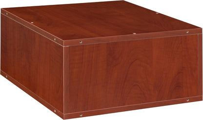 Niche Cubo Half Size Stackable Storage Organizer Cube in Warm Cherry
